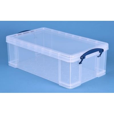 Opbergbox Really Useful 12 liter 465x270x150mm transparant wit