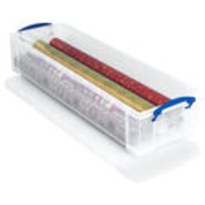 Opbergbox Really Useful 22 liter 800x255x155mm transparant wit