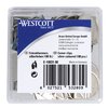 Attache-coins Westcott aluminium argenté boîte 100 pièces Photo