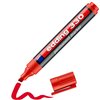 Viltstift edding 330 schuin 1.5-5mm rood foto