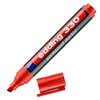 Viltstift edding 330 schuin 1.5-5mm rood foto