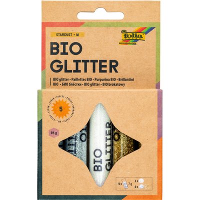 Poudre paillettes Folia Rainbow 7g 5 pièces 3 couleurs
