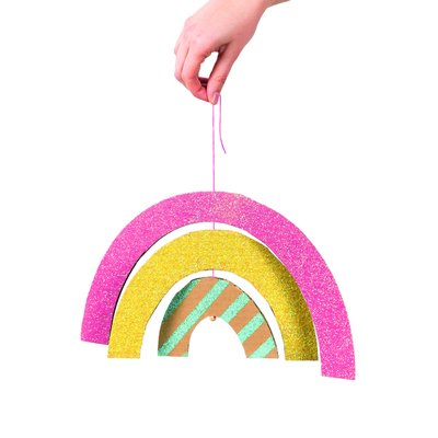 Glitterpoeder Bio Folia Rainbow 7gr 5 kleuren