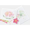 Carte à broder Folia 17,5x24,5cm 300g 40 feuilles blanc Photo