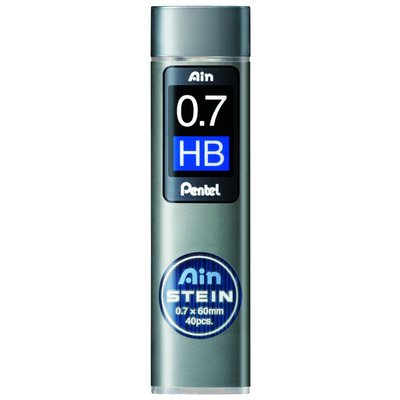 Mine portemine Pentel Ain Stein HB 0,7mm étui 40 pièces