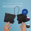 Toetsenbord R-Go Split Break QWERTY WL zwart foto