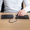 Toetsenbord R-Go Split Break QWERTY WL zwart foto