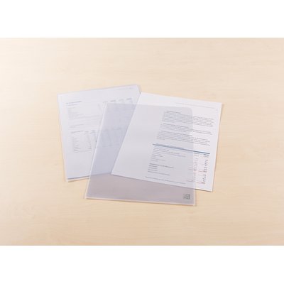 Pochette modèle L Oxford A4 PVC 140µ transparent 100 pièces