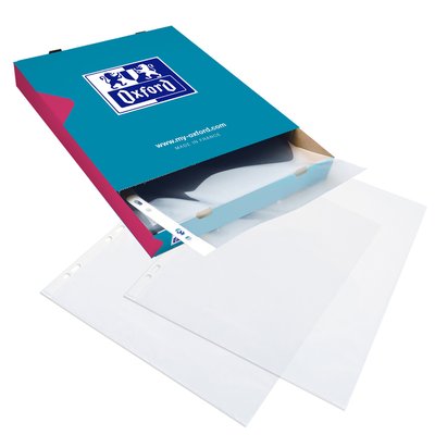 Showtas Oxford A4 PP 90µ glashelder 100 stuks