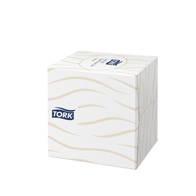 Facial tissues Tork Premium kubus 2-laags 100 vel wit 140278