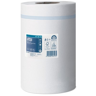 Poetspapier Tork M3 Reflex Plus Advanced 2-laags 200 vel wit 473474