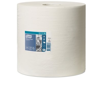 Poetspapier Tork W2 Advanced 1-laags 1150 vel wit 131135