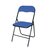 Chaise pliante BRASQ FC100 bleu-noir