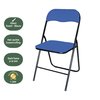 Chaise pliante BRASQ FC100 bleu-noir Photo