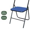 Chaise pliante BRASQ FC100 bleu-noir Photo