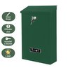 Brievenbus BRASQ PB100 Basic wand groen foto