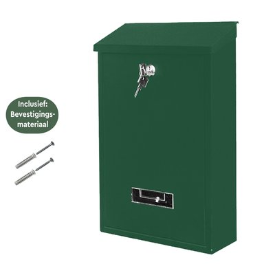 Brievenbus BRASQ PB100 Basic wand groen