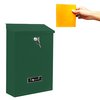Brievenbus BRASQ PB100 Basic wand groen foto
