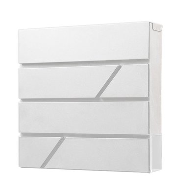 Brievenbus BRASQ PB200 Deluxe wand wit