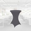 Housse BRASK pour table haute 80cm anthracite Photo