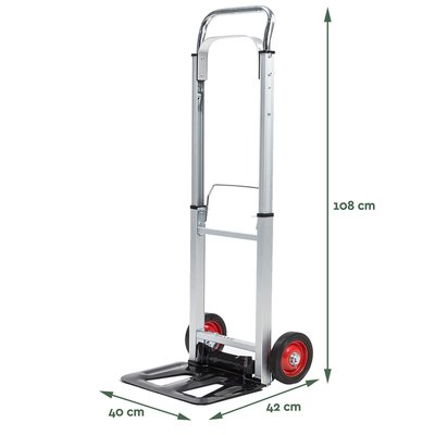 Diable BRASQ plateau acier 90kg