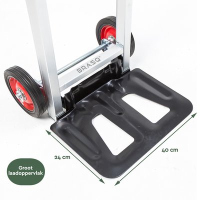Diable BRASQ plateau acier 90kg