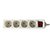 Multiprise BRASQ 4 prises 1,4m blanc