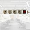 Multiprise BRASQ 4 prises 1,4m blanc Photo