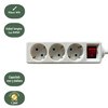 Multiprise BRASQ 3 prises 1,4m blanc Photo