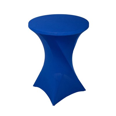 Housse BRASK pour table haute 80cm bleu