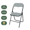 Chaise pliante BRASQ FC100 gris-noir Photo