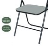 Chaise pliante BRASQ FC100 gris-noir Photo