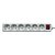 Stekkerdoos BRASQ 6 voudig 3 meter wit