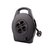 Enrouleur de câble BRASQ 4 prises 10m noir