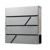 Brievenbus BRASQ PB200 Deluxe wand rvs foto