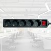 Multiprise BRASQ 4 prises 1,4m noir Photo