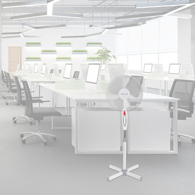Statiefventilator BRASQ F300 Ø 40cm wit