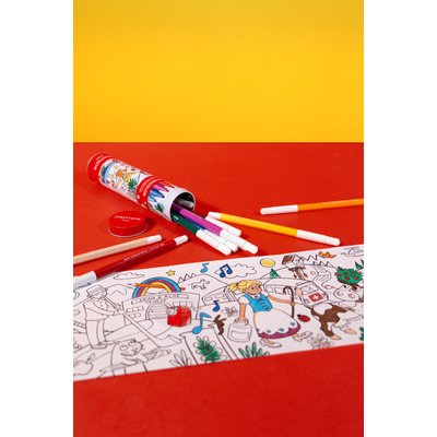 Feutre Caran d'ache Swisscolor avec poster étui 10 couleurs