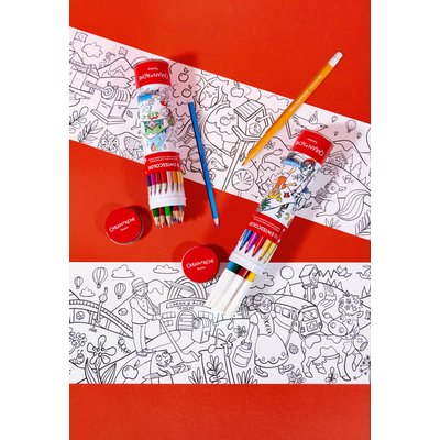 Feutre Caran d'ache Swisscolor avec poster étui 10 couleurs