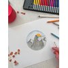 Crayon craie pastel STABILO CarbOthello assorti boîte 12 pièces Photo
