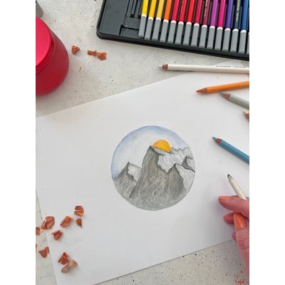 Crayon craie pastel STABILO CarbOthello assorti boîte 12 pièces