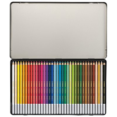 Crayon craie pastel STABILO CarbOthello assorti boîte 36 pièces