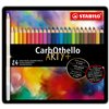 Crayon craie pastel STABILO CarbOthello assorti boîte 24 pièces Photo