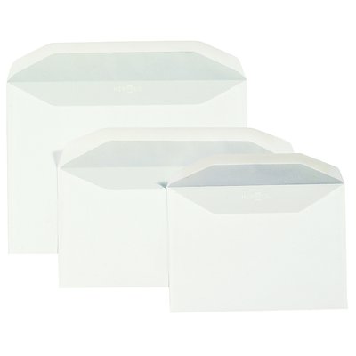 Envelop Quantore bank EA5/6 110x220mm zelfklevend wit 25 stuks
