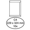 Envelop Quantore akte C4 229x324mm zelfklevend wit 10 stuks foto