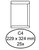 Envelop Quantore akte C4 229x324mm zelfklevend wit 25 stuks