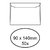 Envelop Quantore voor visitekaartjes 90x140mm 95gr wit 50 stuks