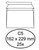 Envelop Quantore bank C5 162x229mm zelfklevend wit 25 stuks