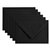 Envelop Papicolor C6 114x162mm ravenzwart pak à 6 stuks