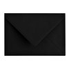 Envelop Papicolor C6 114x162mm ravenzwart pak à 6 stuks foto